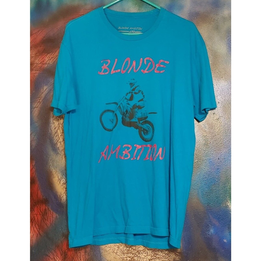 Blonde Ambition Dirt Bike Graphic Tee XL